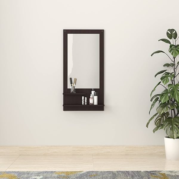 Image of Amazon Brand - Solimo Rendes Engineered Wood Dressing Table Mirror