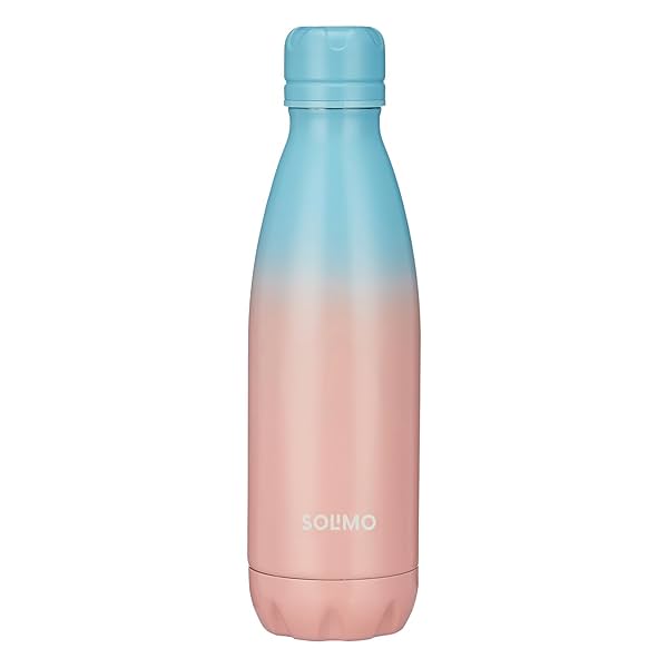 Image of Amazon Brand - Solimo Stainless Steel Insulated Cola Bottle 500ml