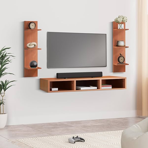 Image of Amazon Brand - Solimo TV Unit for Living Room Set Top Box Stand 