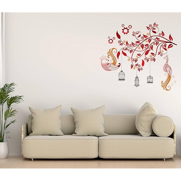 Image of Amazon Brand - Solimo Wall Sticker (100cm x 95cm)