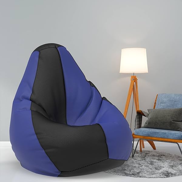 Image of Amazon Brand - Solimo XXXL Bean Bag Filled with Beans