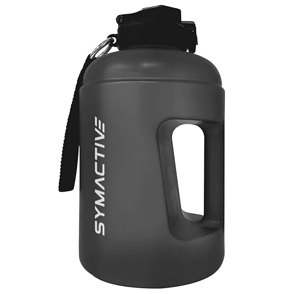 Image of Amazon Brand - Symactive 2 Litre Plastic Gallon Water Bottle