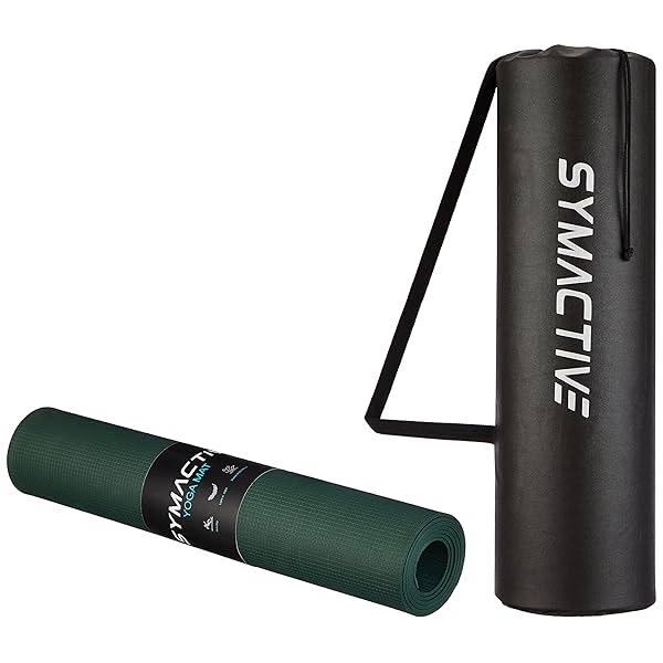 Image of Amazon Brand - Symactive 4Mm Anti-Skid Lightweight Yoga Mat 