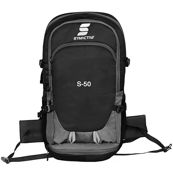 Image of Amazon Brand - Symactive 50L Water Resistant Travel Bag/Rucksack