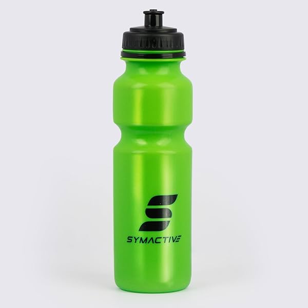 Image of Amazon Brand - Symactive Leakproof Unbreakable Squeezable Sports Sipper Water Bottle 800ml