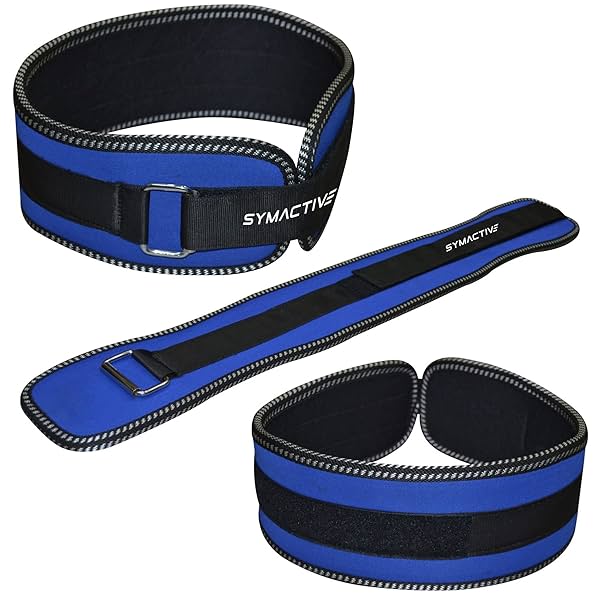 Image of Amazon Brand - Symactive Regular Weightlifting Gym Belt