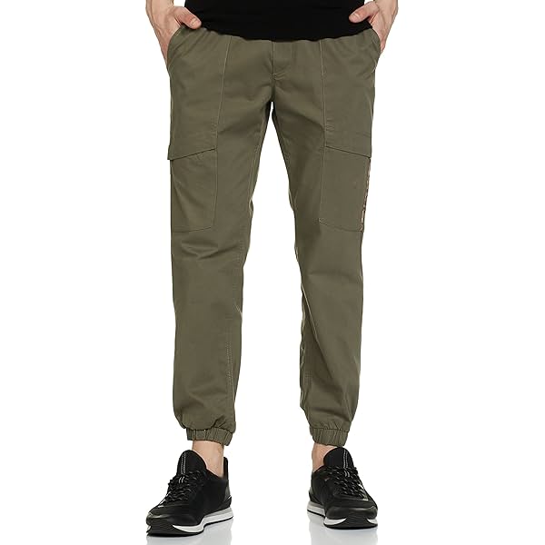 Image of Amazon Brand - Symbol Men's Carrot Stretchable Cargo Jogger Pants