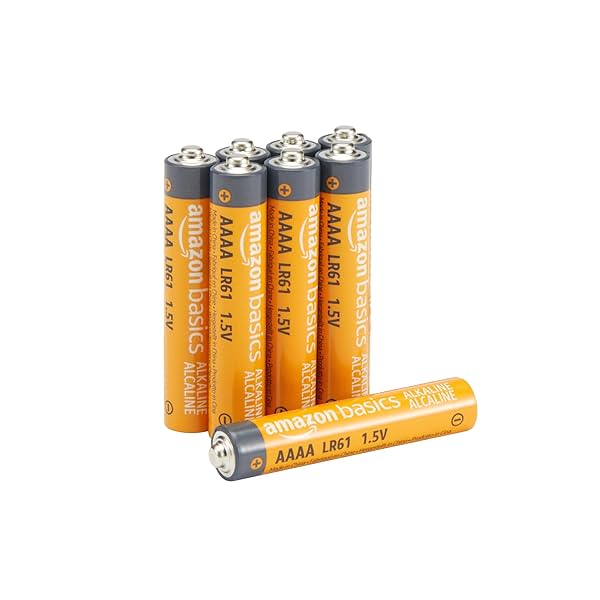 Image of AmazonBasics AAAA Everyday Alkaline Batteries for Stylus (8-Pack)