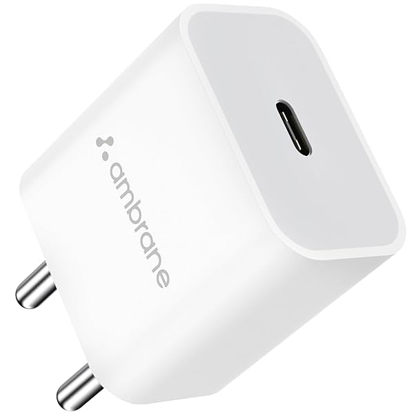 Image of Ambrane 20W Type C Mobile Charger Adapter