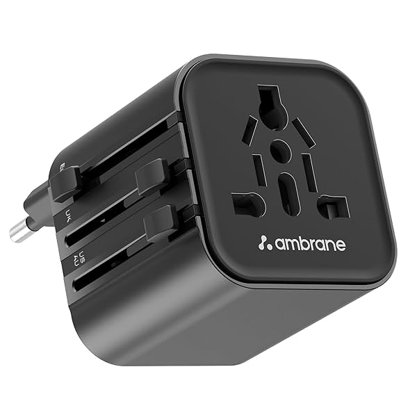 Image of Ambrane ATA-03 Travel Adapter: