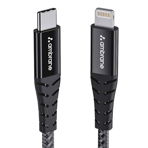 Image of Ambrane Type-C to Lightning Cable, 22.5W 