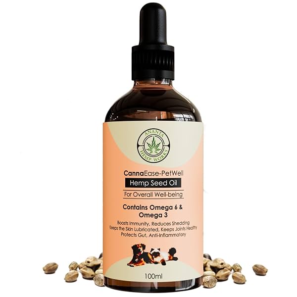 Image of Ananta Hemp Works Hemp Seed Oil for Dogs & Cats 100 ml