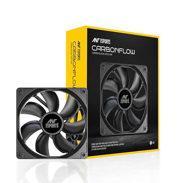 Image of Ant Esports Carbonflow 120mm Case Fan