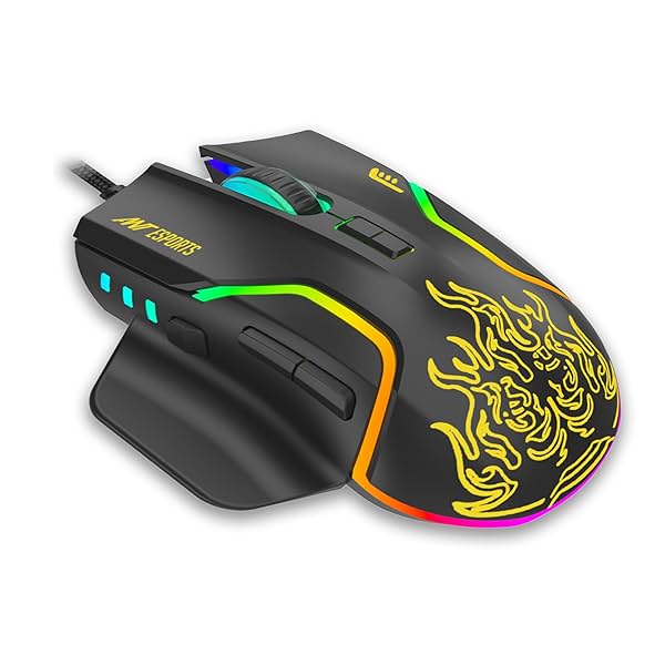 Image of Ant Esports GM320 Fire Flare New Launch Limited Edition RGB Optical Wired Gaming Mouse