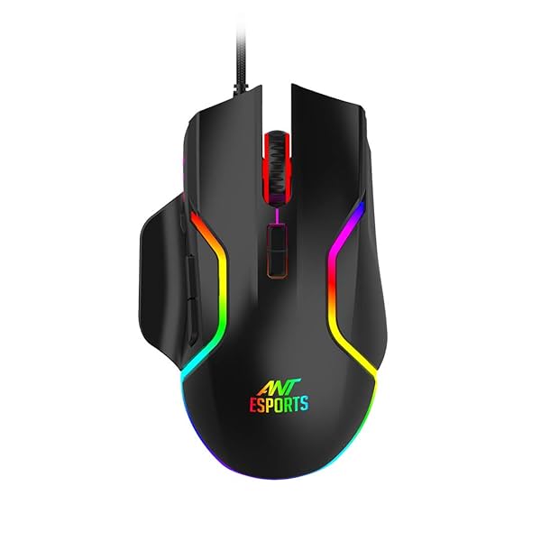 Image of Ant Esports GM320 RGB Optical Wired Gaming Mouse (12800 DPI)