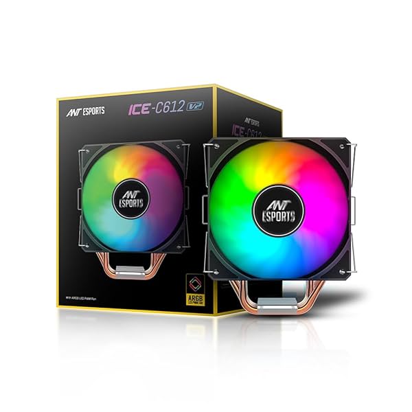 Image of Ant Esports ICE-C612 V2 ARGB CPU Cooler