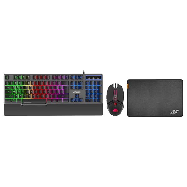 Image of Ant Esports KM500 Pro Backlit Gaming Keyboard and Mouse