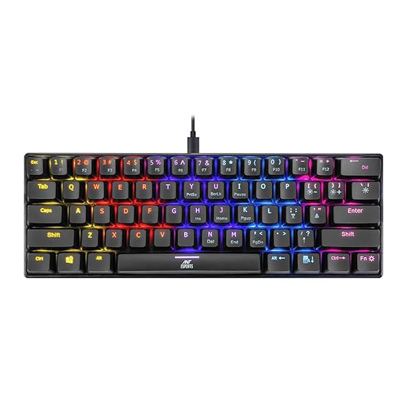 Image of Ant Esports MK1200 Mini Wired Mechanical Gaming Keyboard