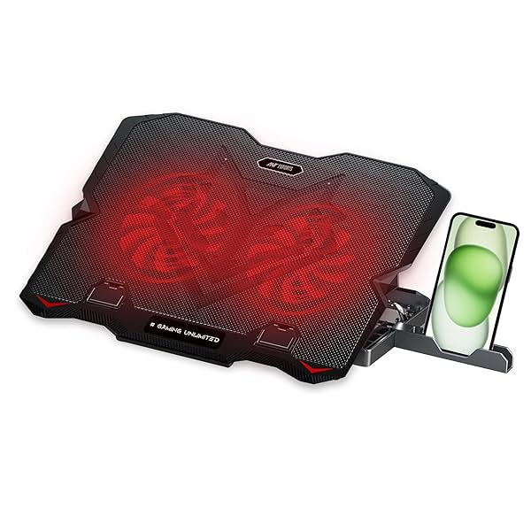 Image of Ant Esports NC150 Ultra Slim and Sturdy Portable Laptop Cooling Pad