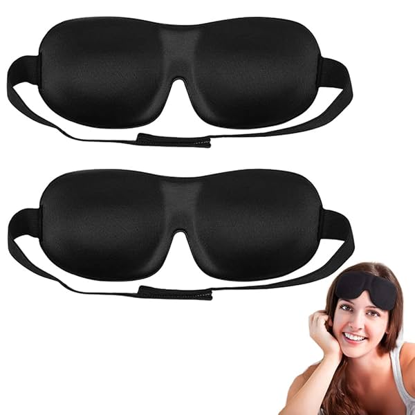 Image of Anzailala 3D Sleep Mask (2-Pack)