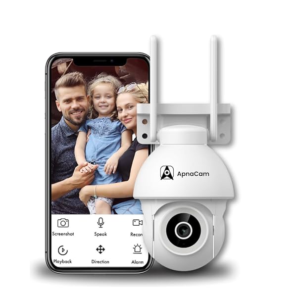 Image of ApnaCam 5MP 2K Outdoor CCTV Security WiFi Smart Camera