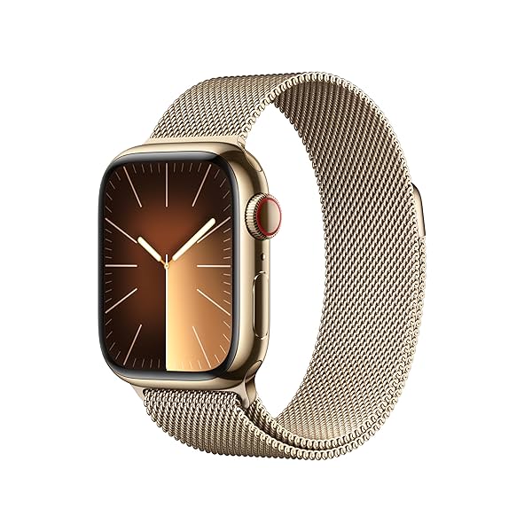 Image of Apple Watch Series 9 Gold Stainless steel Smartwatch 