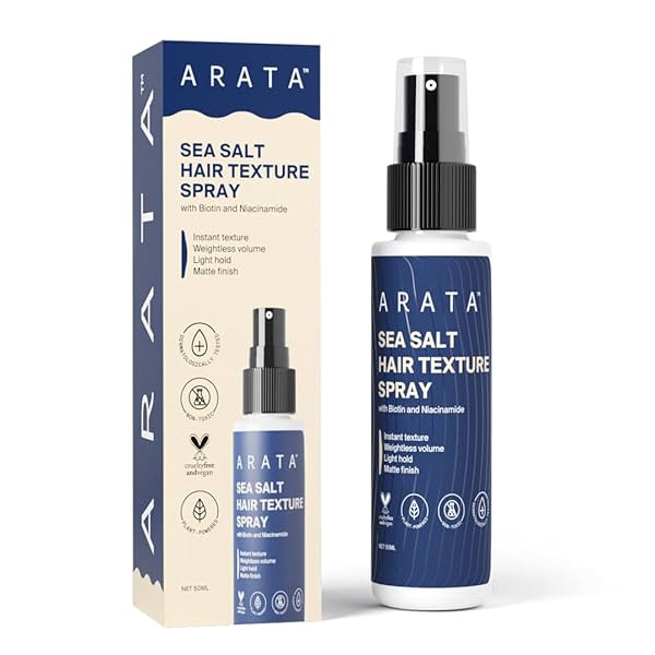 Image of Arata Sea Salt Hair Texture Spray - 50ml