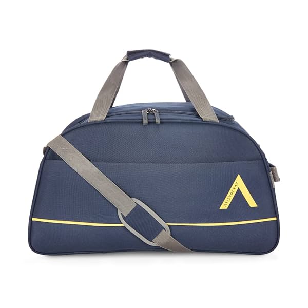 Image of Aristocrat Cadet 52Cm Polyester Cabin Luggage Navy Blue Duffle Bag