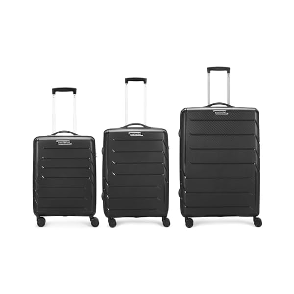 Image of Aristocrat Chroma Polypropylene Trolley Bags (Set of 3)