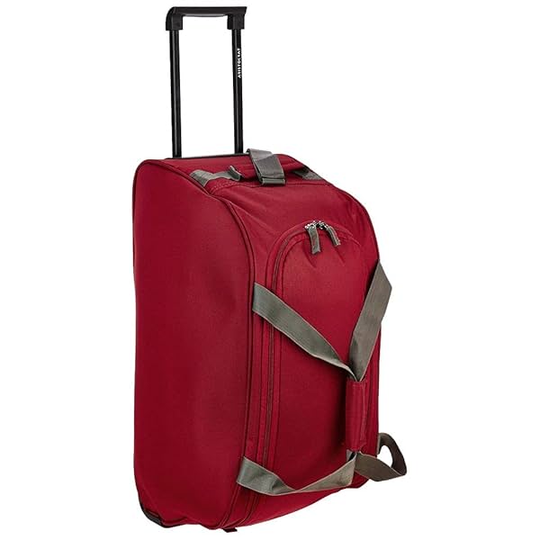 Image of Aristocrat Polyester 63 Cms Red Travel Duffle (Rookie), 30 Centimeters