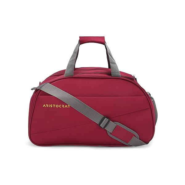 Image of Aristocrat Polyester Rookie Duffle Bag (E) 62 Red, 30 cm