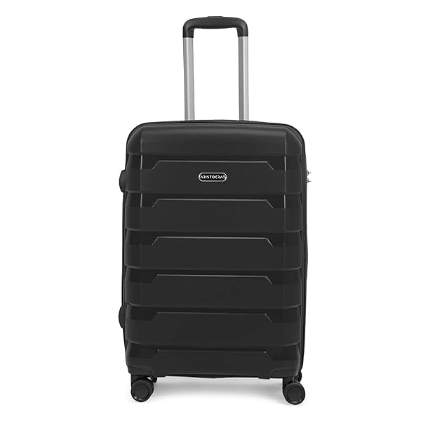 Image of Aristocrat Porto 75cm Large Check-in Polypropylene Hardsided 8-Wheel Luggage