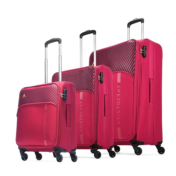 Image of Aristocrat Striker Soft Luggage Set of 3