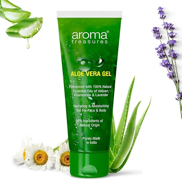 Image of Aroma Treasures Aloe vera gel (150 gm)