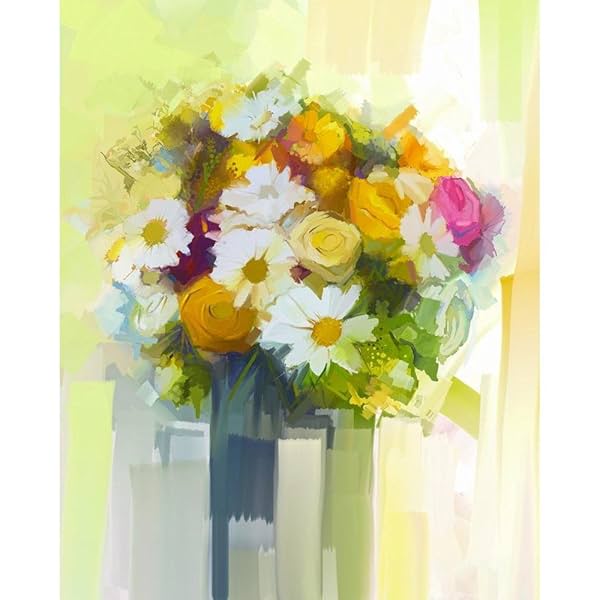 Image of ArtzFolio Still Life A Bouquet Of Flowers D2