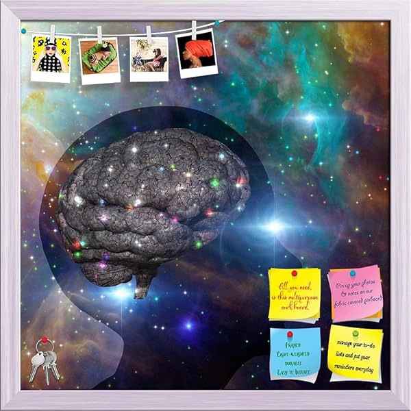 Image of ArtzFolio Universal Mind | Bulletin Board Notice Pin Board 