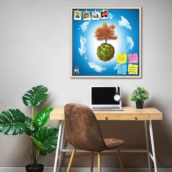 Image of ArtzFolio Walnut Tree On A Grassy Globe