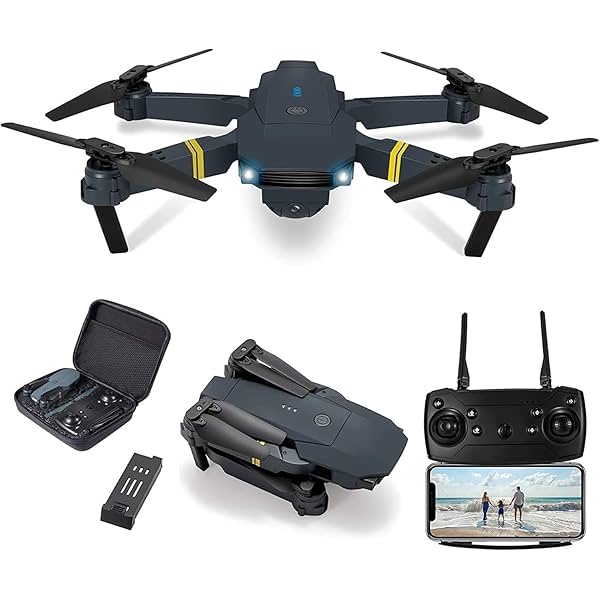 Image of Ascetic Foldable GPS FPV Drone with 1080P HD 4k Camera