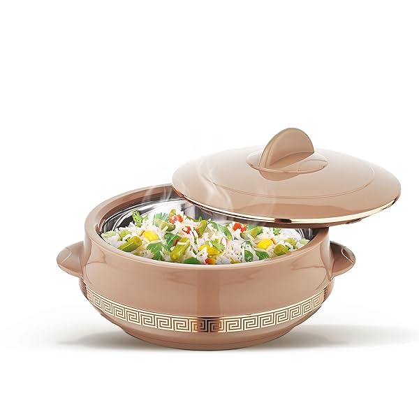 Image of Asian Plastowares Bailey Gold Casserole