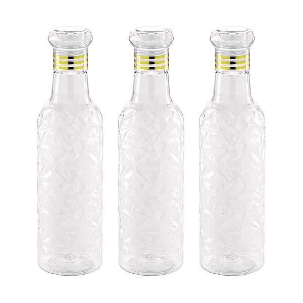 Image of Attro Iceberg Unbreakable PET Fridge Water Bottle Set of 3