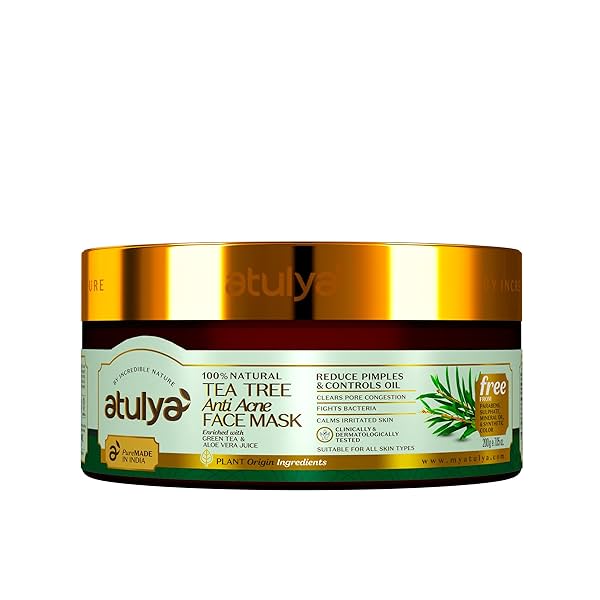 Image of Atulya Tea Tree Anti Acne Face Mask