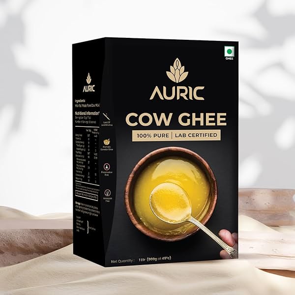 Image of Auric Lab Certified Cow Ghee 1L