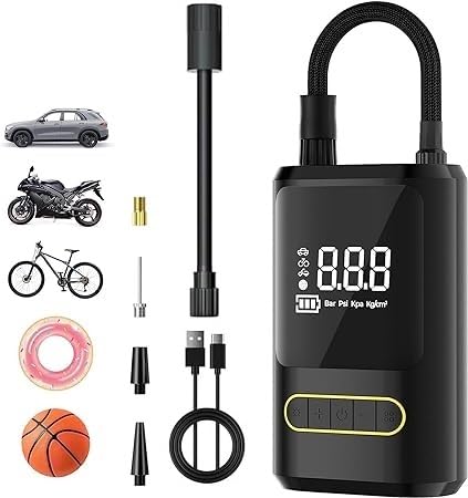 Image of Auslese Portable Handheld Air Pump Compressor