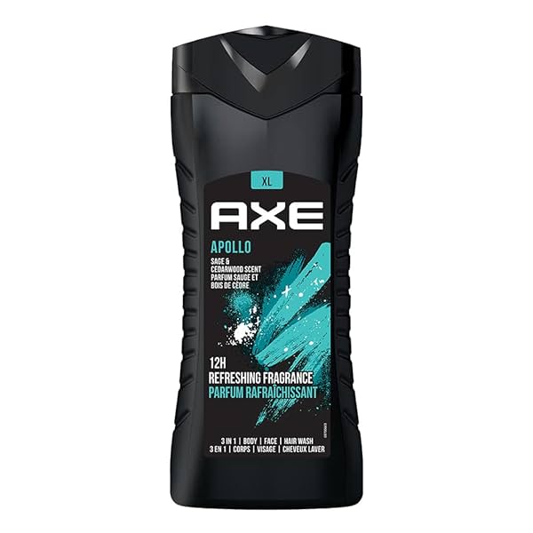 Image of Axe Apollo 3 In 1 Body, Face & Hair Wash For Men