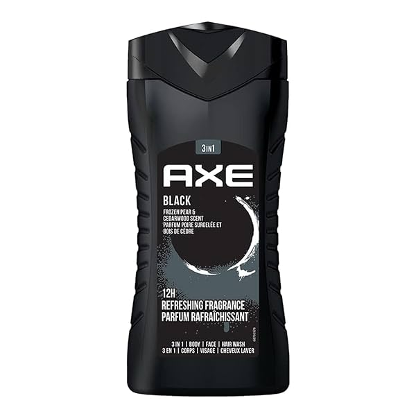 Image of Axe Black 3 In 1 Body, Face & Hair Wash For Men