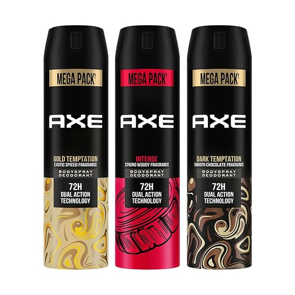 Image of Axe Deodorant Bodyspray 215ml*3