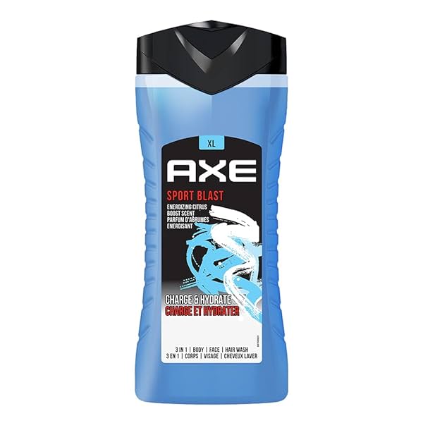 Image of Axe Sports Blast 3 In 1 Body, Face & Hair Wash for Men 400ml