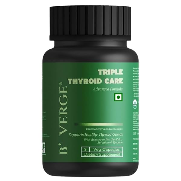 Image of B'VERGE® Thyroid Supplement - Triple Thyroid Care 