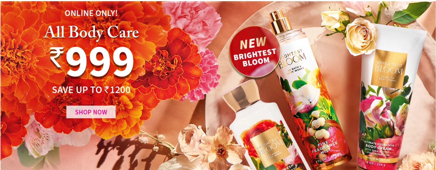 Image of BATH AND BODY WORKS Offer : Order ₹999 and Save Up To ₹1299