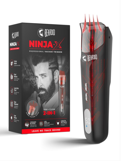 Image of BEARDO Ninja-X Pro Vacuum Trimmer